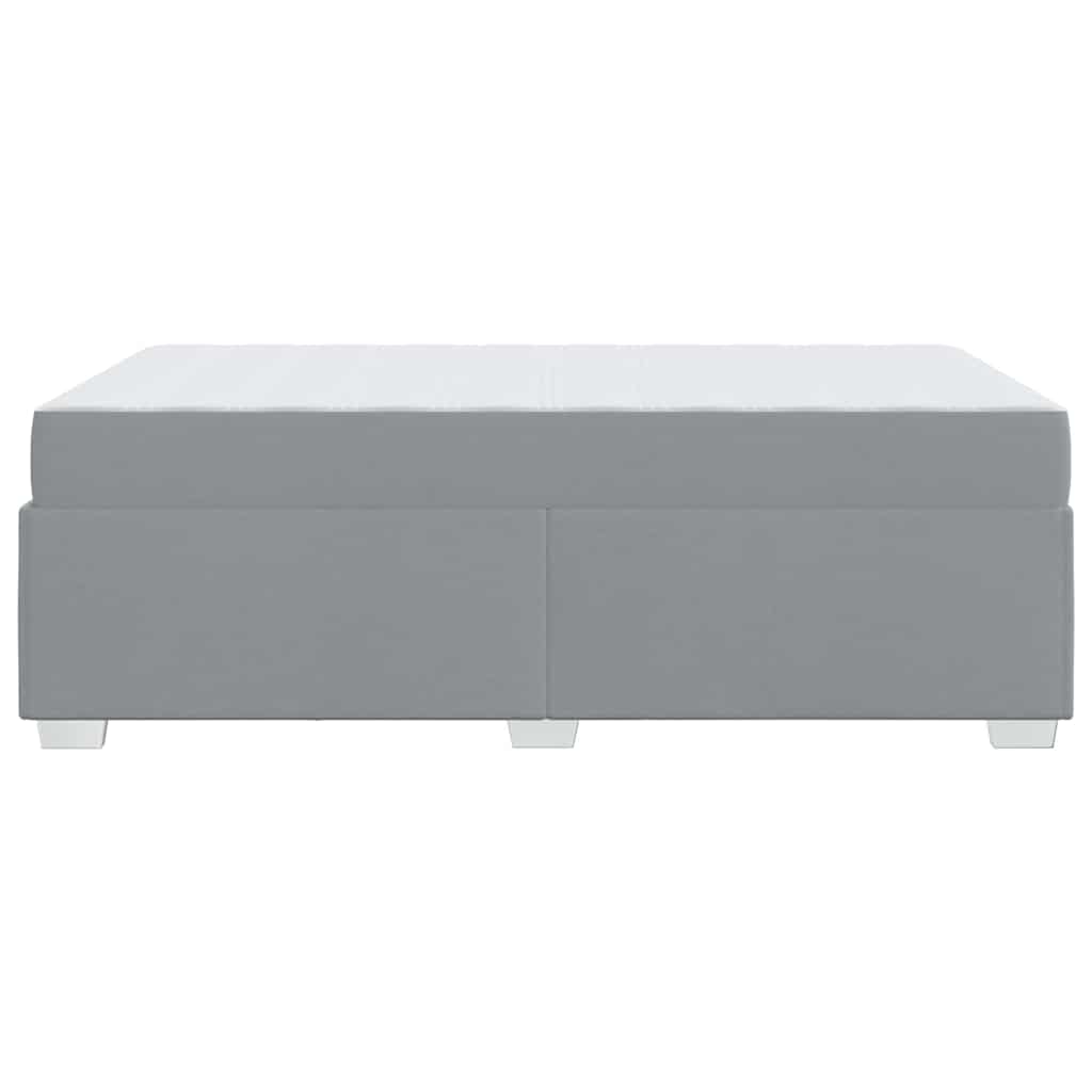 Struttura del letto Grigio chiaro 120 x 190 cm Tessuto | homemem39
