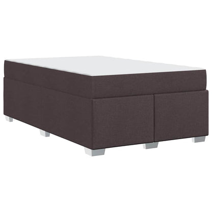 Struttura del letto Marrone Scuro 120 x 190 cm Tessuto | homemem39