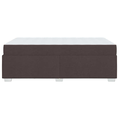 Struttura del letto Marrone Scuro 120 x 190 cm Tessuto | homemem39