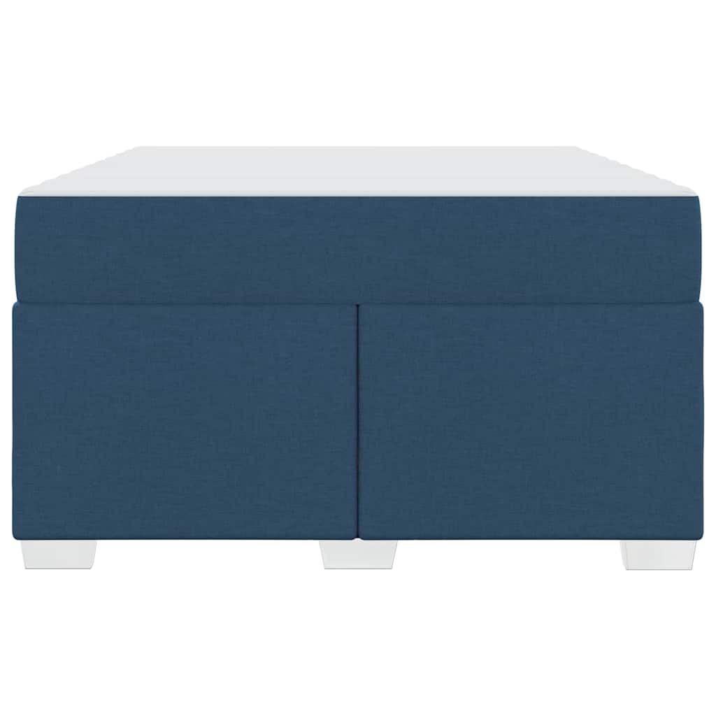 Struttura del letto con materasso Blu 120 x 190 cm Tessuto | homemem39