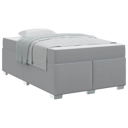 Struttura del letto Grigio chiaro 120 x 200 cm Tessuto | homemem39
