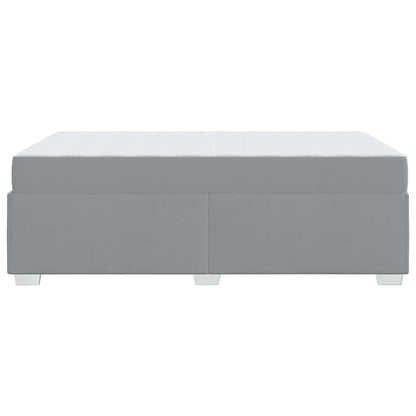 Struttura del letto Grigio chiaro 120 x 200 cm Tessuto | homemem39