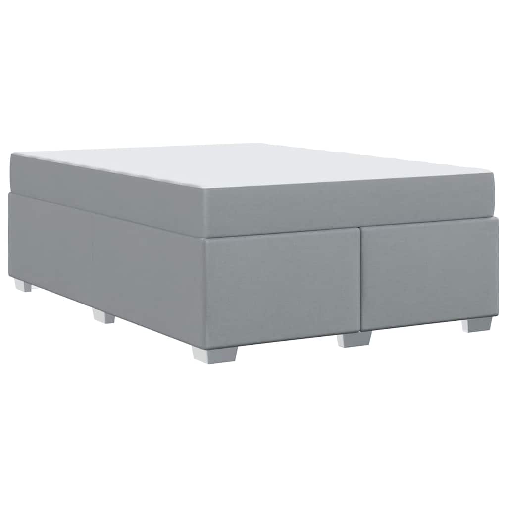 Struttura del letto Grigio chiaro 160 x 200 cm Tessuto | homemem39