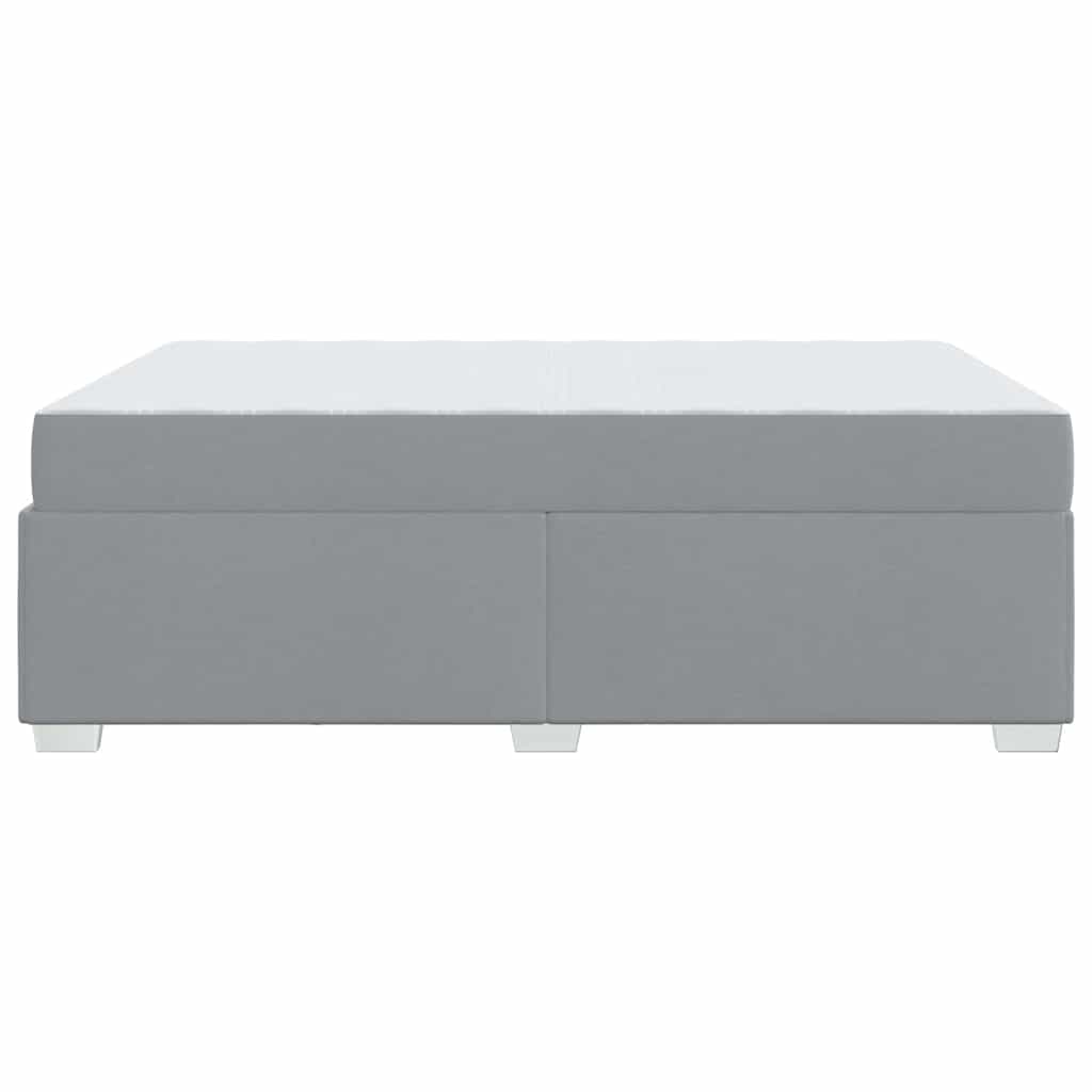 Struttura del letto Grigio chiaro 160 x 200 cm Tessuto | homemem39