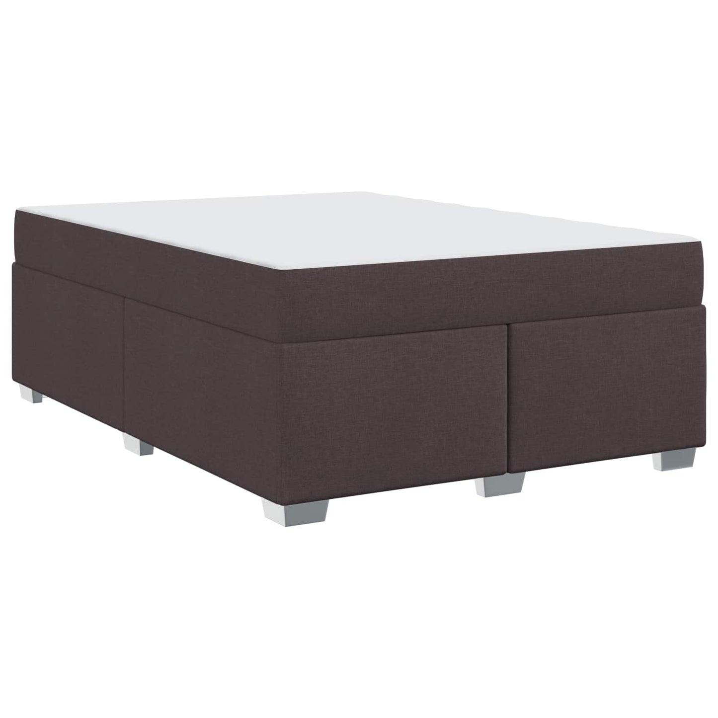 Struttura del letto Marrone Scuro 160 x 200 cm Tessuto | homemem39