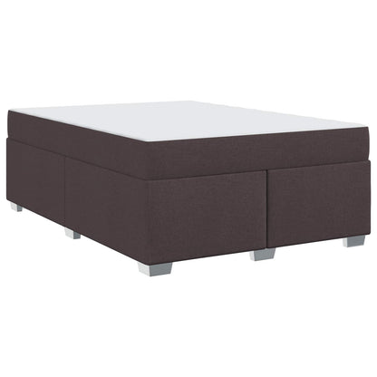 Struttura del letto Marrone Scuro 160 x 200 cm Tessuto | homemem39