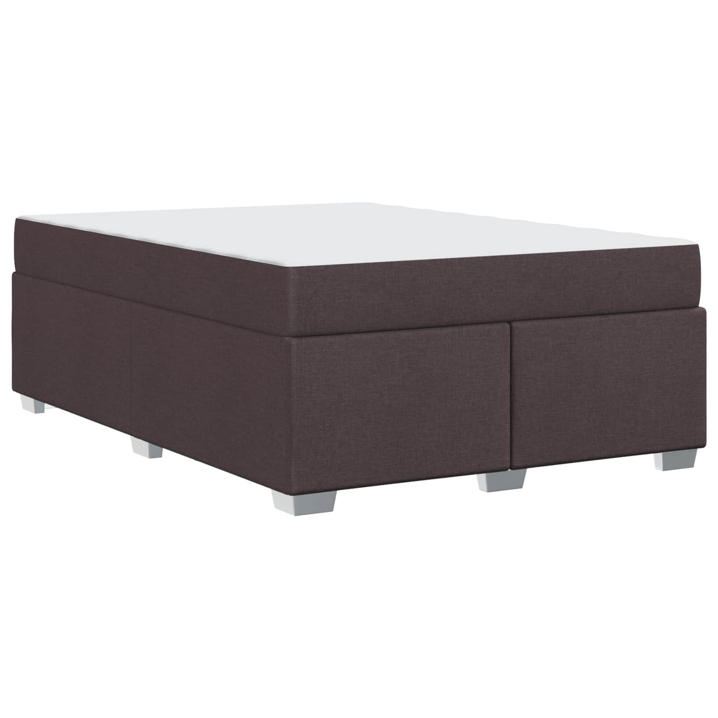Struttura del letto Marrone Scuro 160 x 200 cm Tessuto | homemem39
