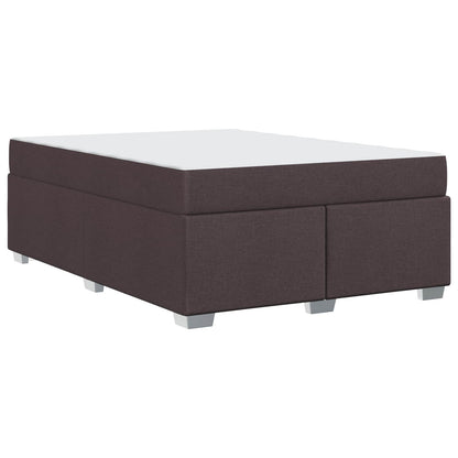 Struttura del letto Marrone Scuro 160 x 200 cm Tessuto | homemem39
