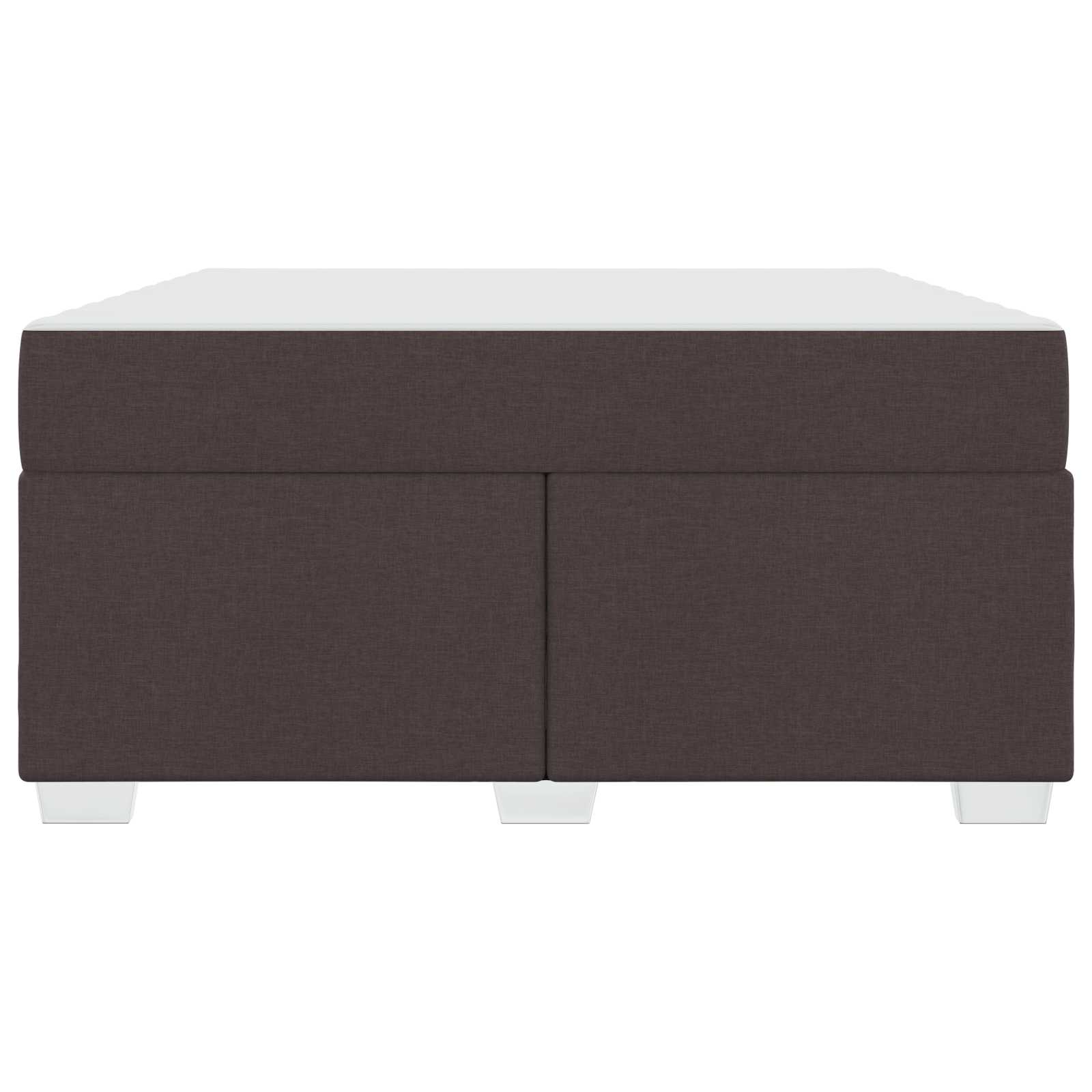 Struttura del letto Marrone Scuro 160 x 200 cm Tessuto | homemem39