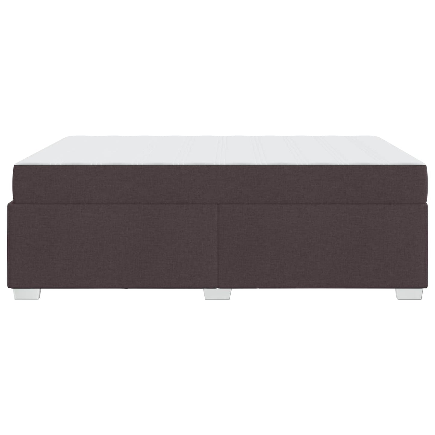 Struttura del letto Marrone Scuro 160 x 200 cm Tessuto | homemem39