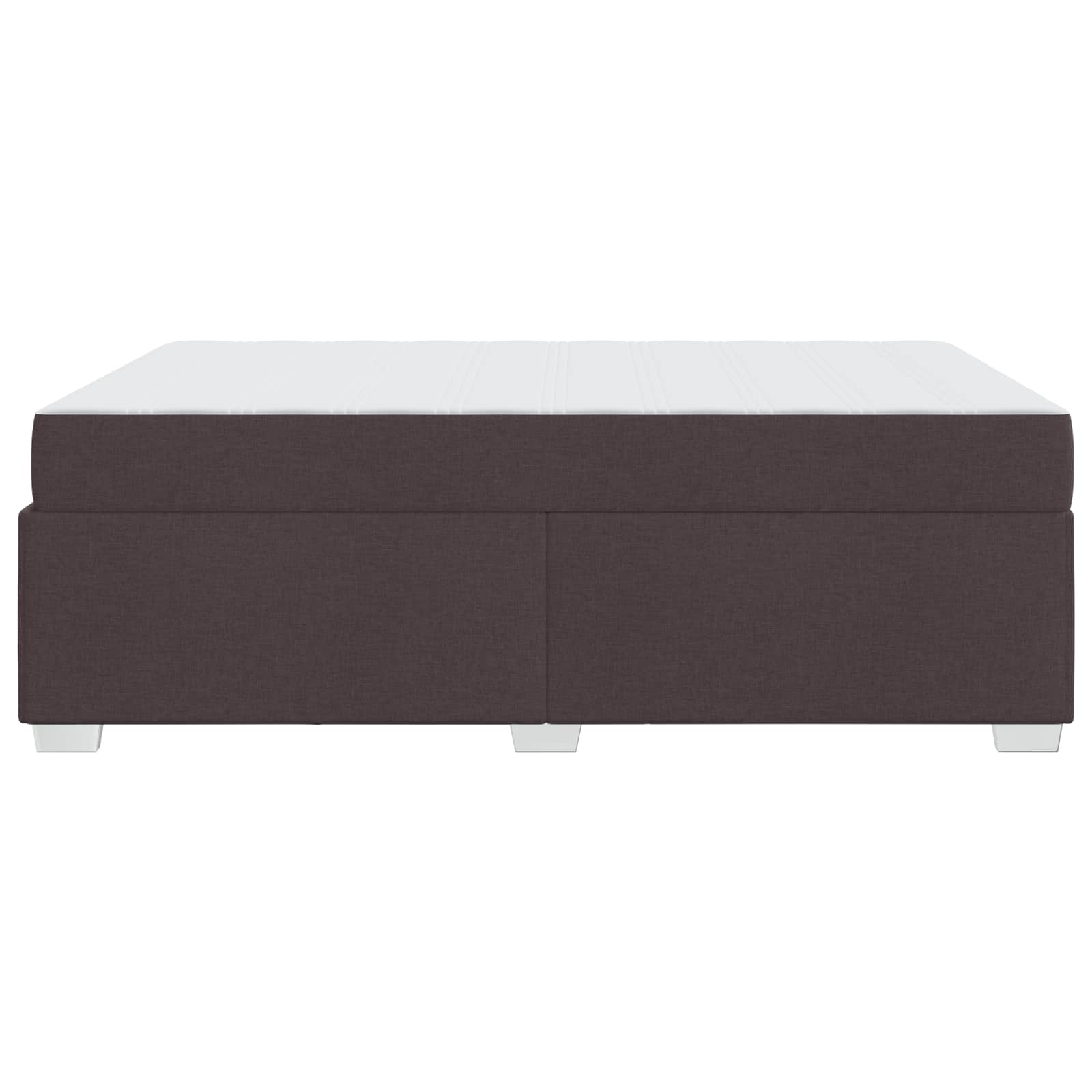 Struttura del letto Marrone Scuro 160 x 200 cm Tessuto | homemem39