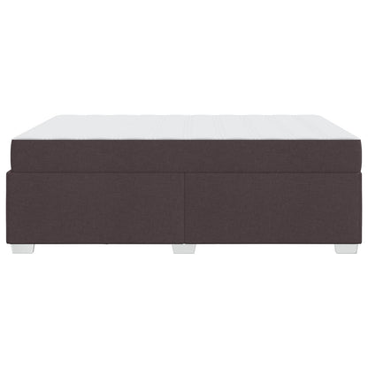 Struttura del letto Marrone Scuro 160 x 200 cm Tessuto | homemem39