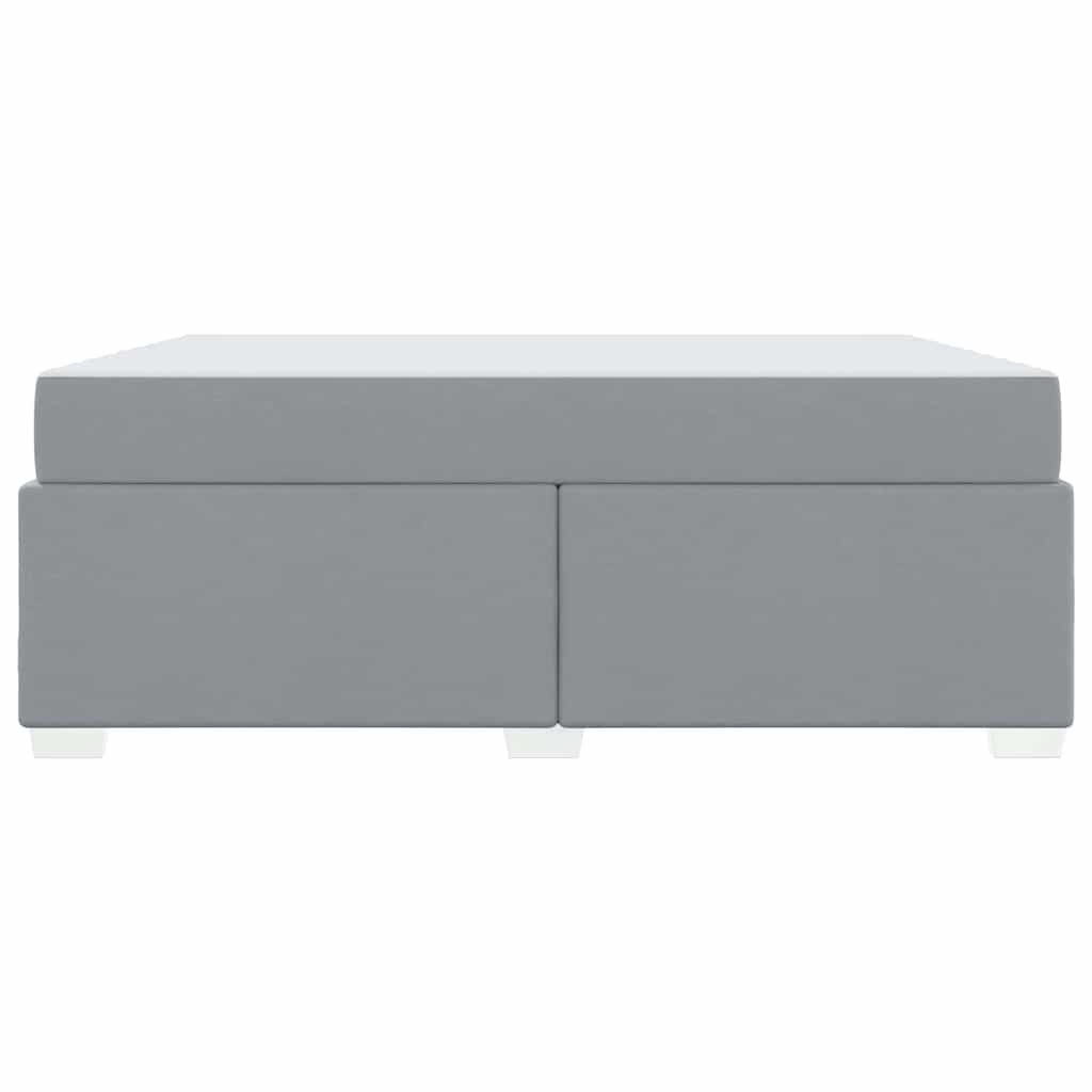 Struttura del letto Grigio chiaro 180 x 200 cm Tessuto