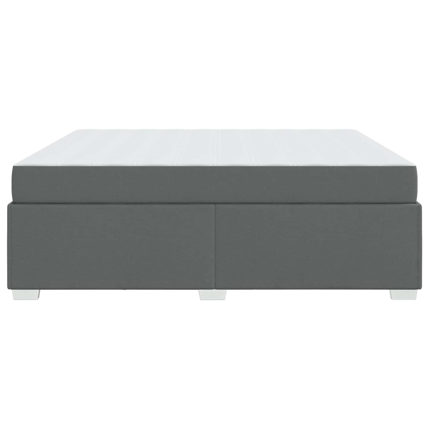 Struttura del letto Grigio scuro 180 x 200 cm Tessuto | homemem39
