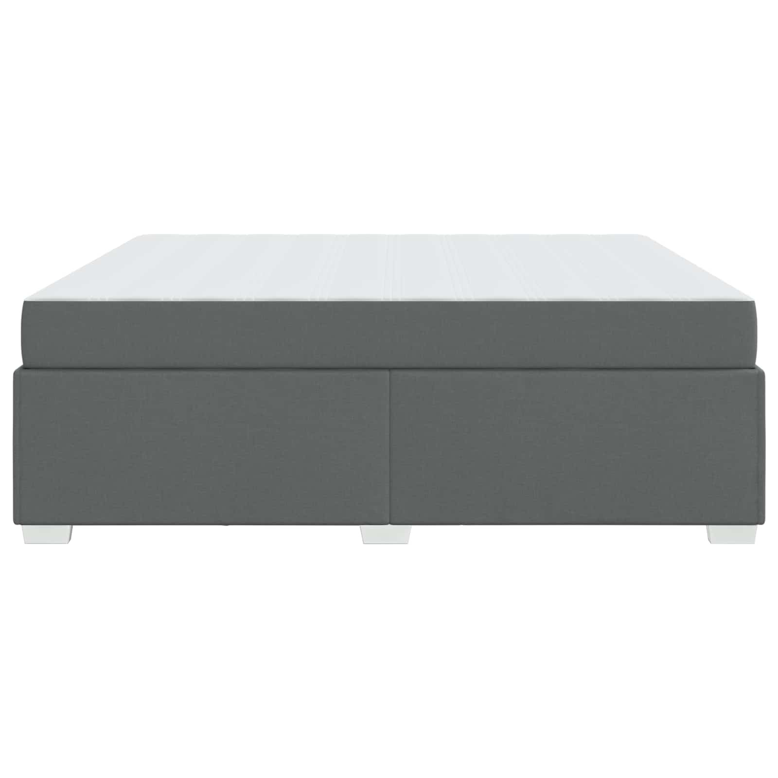 Struttura del letto Grigio scuro 180 x 200 cm Tessuto | homemem39