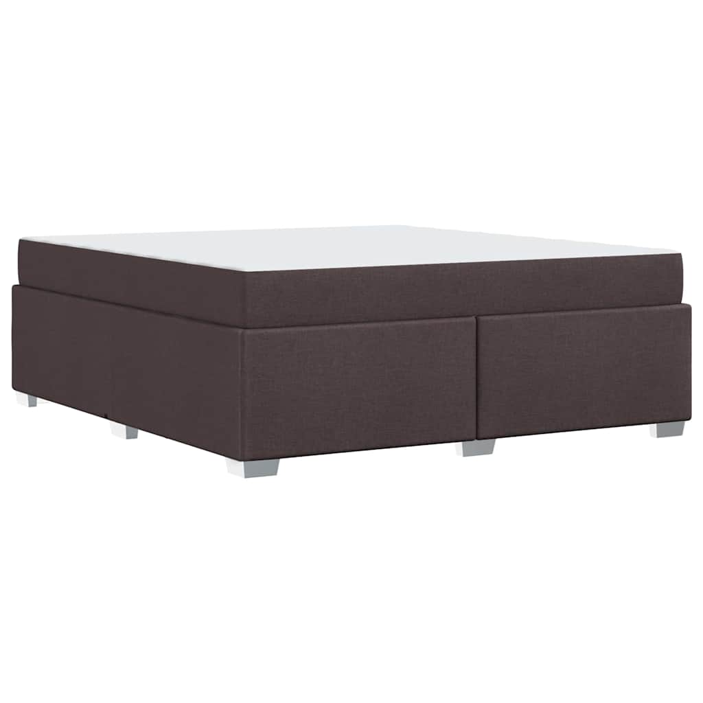 Struttura del letto Marrone Scuro 180 x 200 cm Tessuto | homemem39