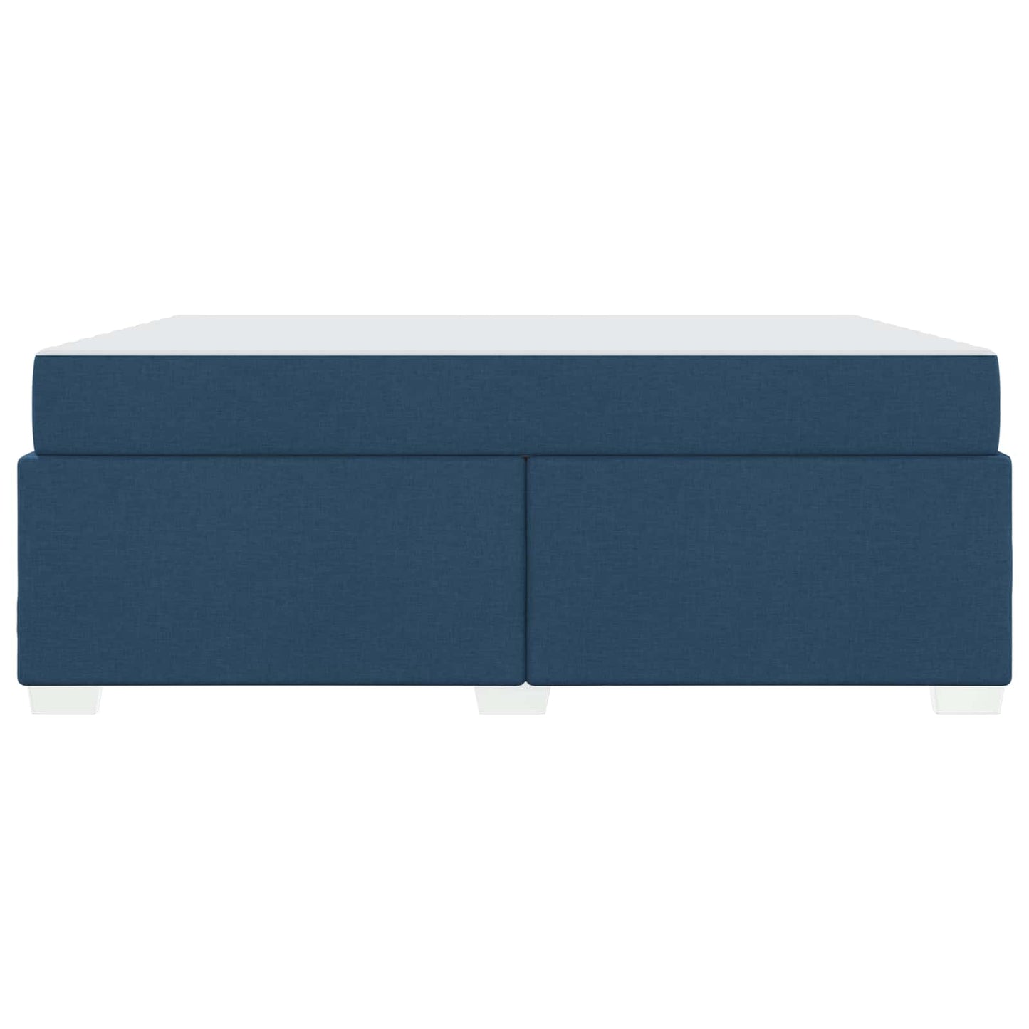 Struttura del letto con materasso Blu 180 x 200 cm Tessuto | homemem39