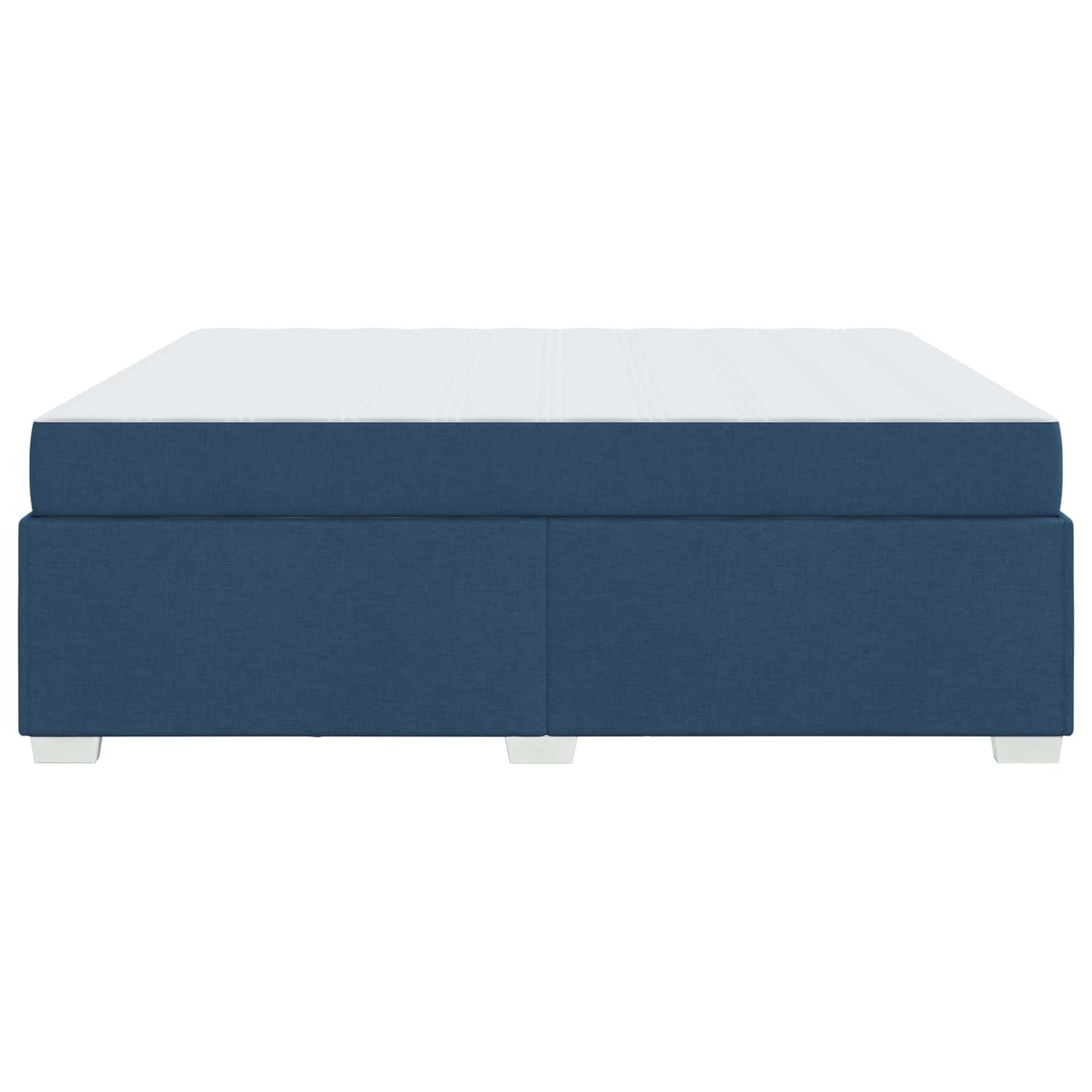 Struttura del letto con materasso Blu 180 x 200 cm Tessuto | homemem39