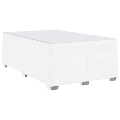 Struttura del letto con materasso Bianco 120 x 190 cm Tessuto | homemem39