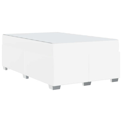 Struttura del letto con materasso Bianco 120 x 190 cm Tessuto | homemem39