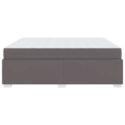 Struttura del letto con materasso Grigio 180 x 200 cm Tessuto