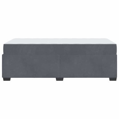Struttura del letto Grigio scuro 80 x 200 cm Tessuto | homemem39