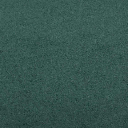 Struttura del letto Verde Scuro 80 x 200 cm Tessuto
