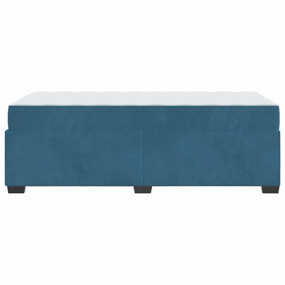Struttura del letto Blu Scuro 100 x 200 cm Tessuto | homemem39