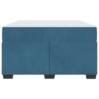Struttura del letto Blu Scuro 120 x 200 cm Tessuto | homemem39