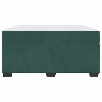 Struttura del letto Verde Scuro 140 x 200 cm Tessuto | homemem39
