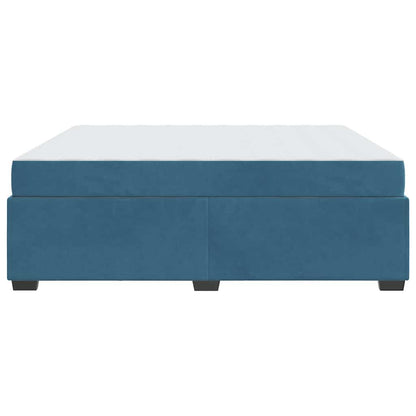 Struttura del letto Blu Scuro 180 x 200 cm Tessuto