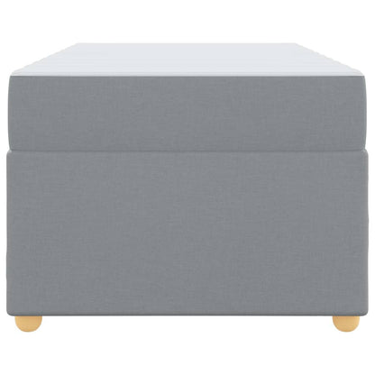 Struttura del letto Grigio chiaro 90 x 190 cm Tessuto