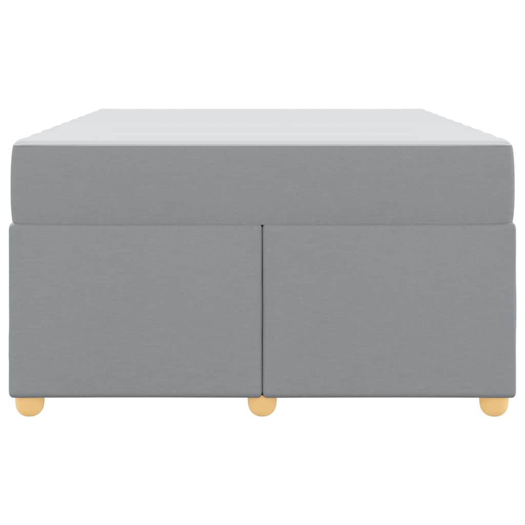 Struttura del letto Grigio chiaro 120 x 200 cm Tessuto