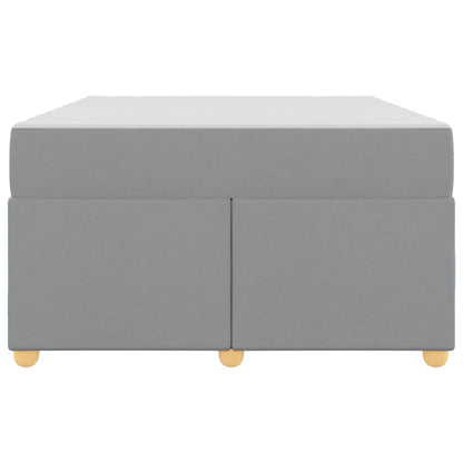 Struttura del letto Grigio chiaro 120 x 200 cm Tessuto