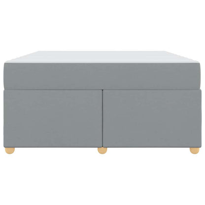 Struttura del letto Grigio chiaro 140 x 200 cm Tessuto