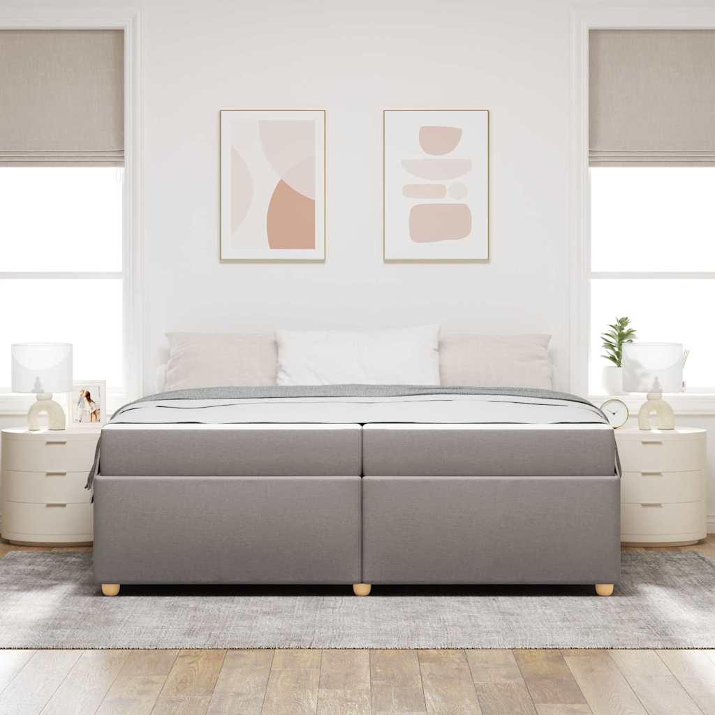 Struttura del letto con materasso Talpa 200 x 200 cm Tessuto | homemem39