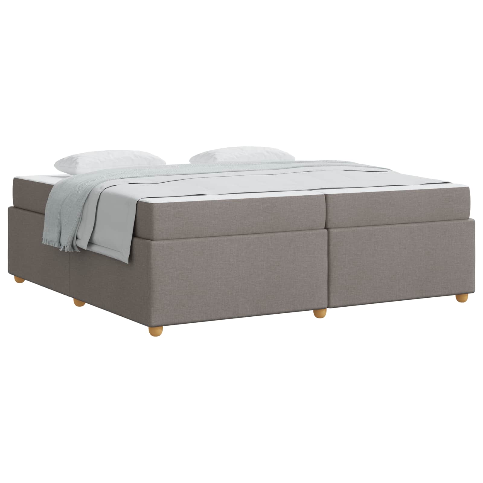 Struttura del letto con materasso Talpa 200 x 200 cm Tessuto | homemem39