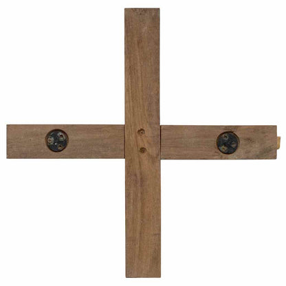 Albero di Natale Marrone 90 cm Legno massello di teak | homemem39