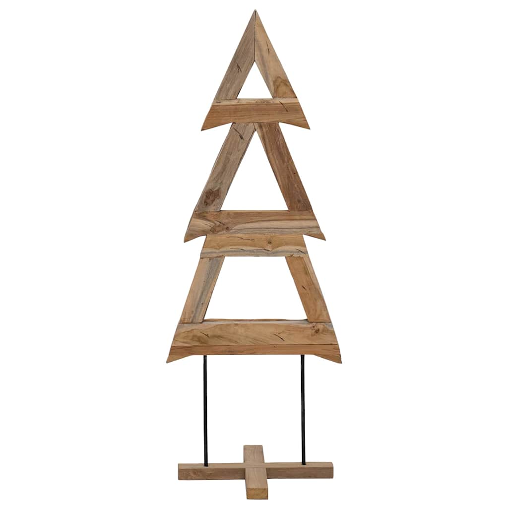 Albero di Natale Marrone 90 cm Legno massello di teak | homemem39
