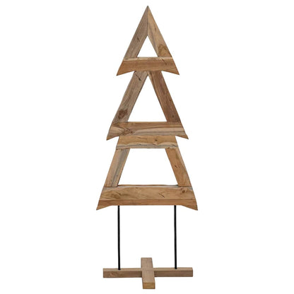 Albero di Natale Marrone 90 cm Legno massello di teak | homemem39