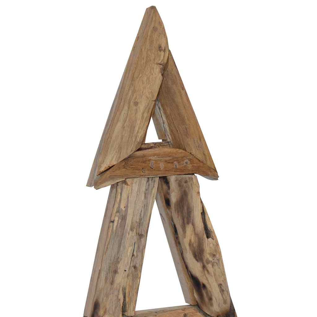 Albero di Natale Marrone 120 cm Legno massello di teak | homemem39
