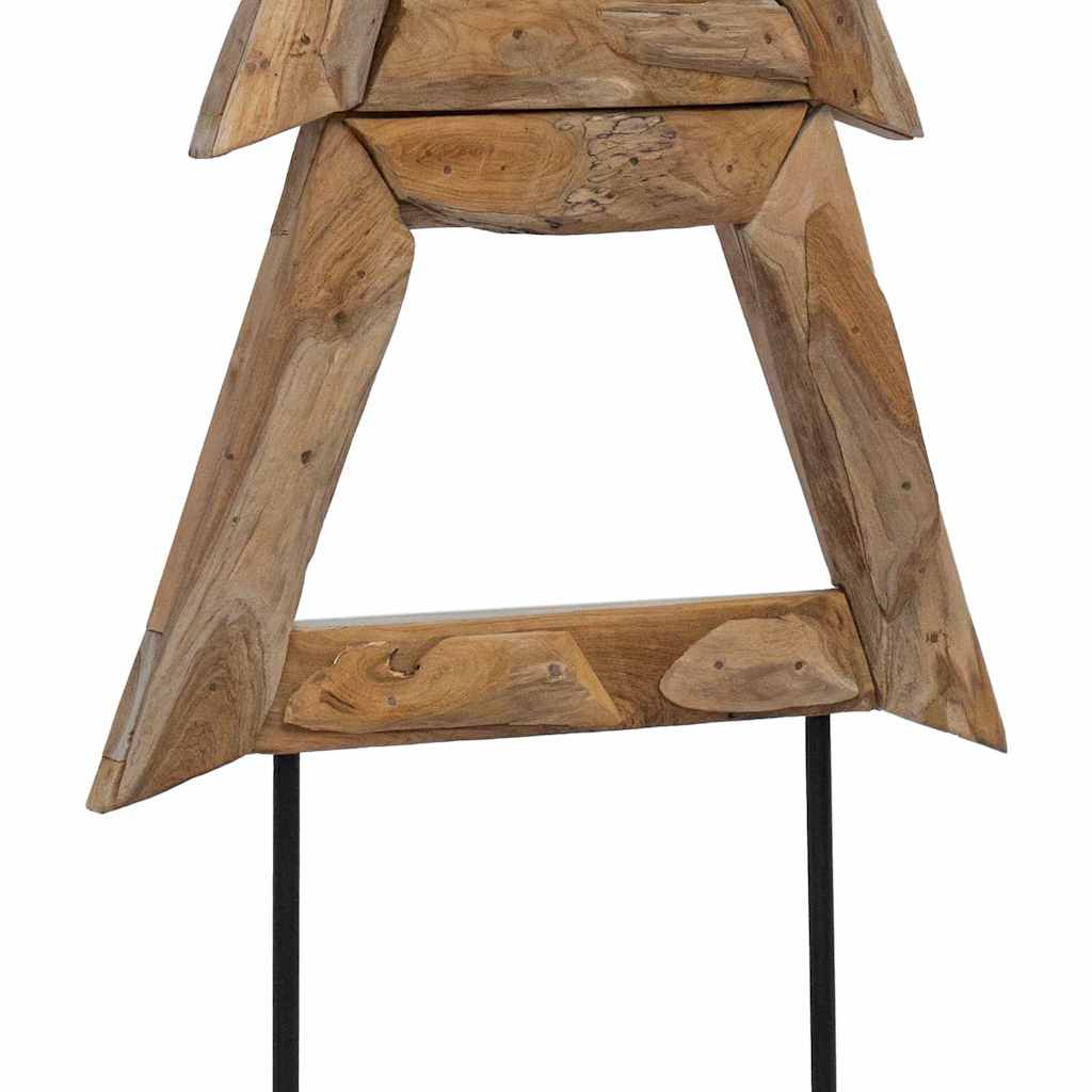 Albero di Natale Marrone 149,5 cm Legno massello di teak | homemem39