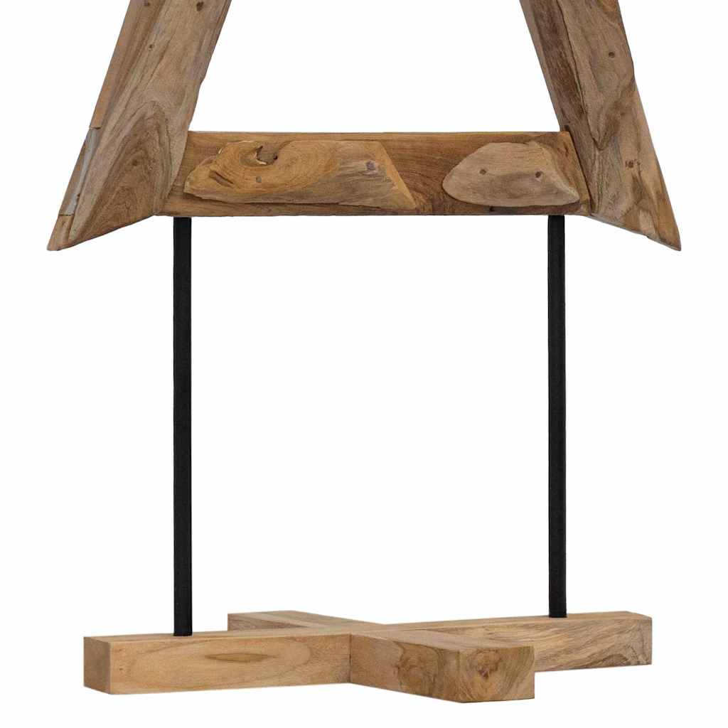 Albero di Natale Marrone 149,5 cm Legno massello di teak | homemem39