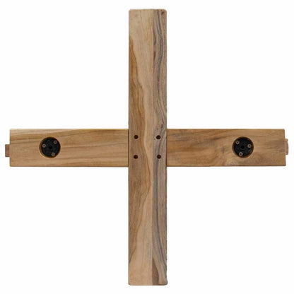 Albero di Natale Marrone 149,5 cm Legno massello di teak | homemem39
