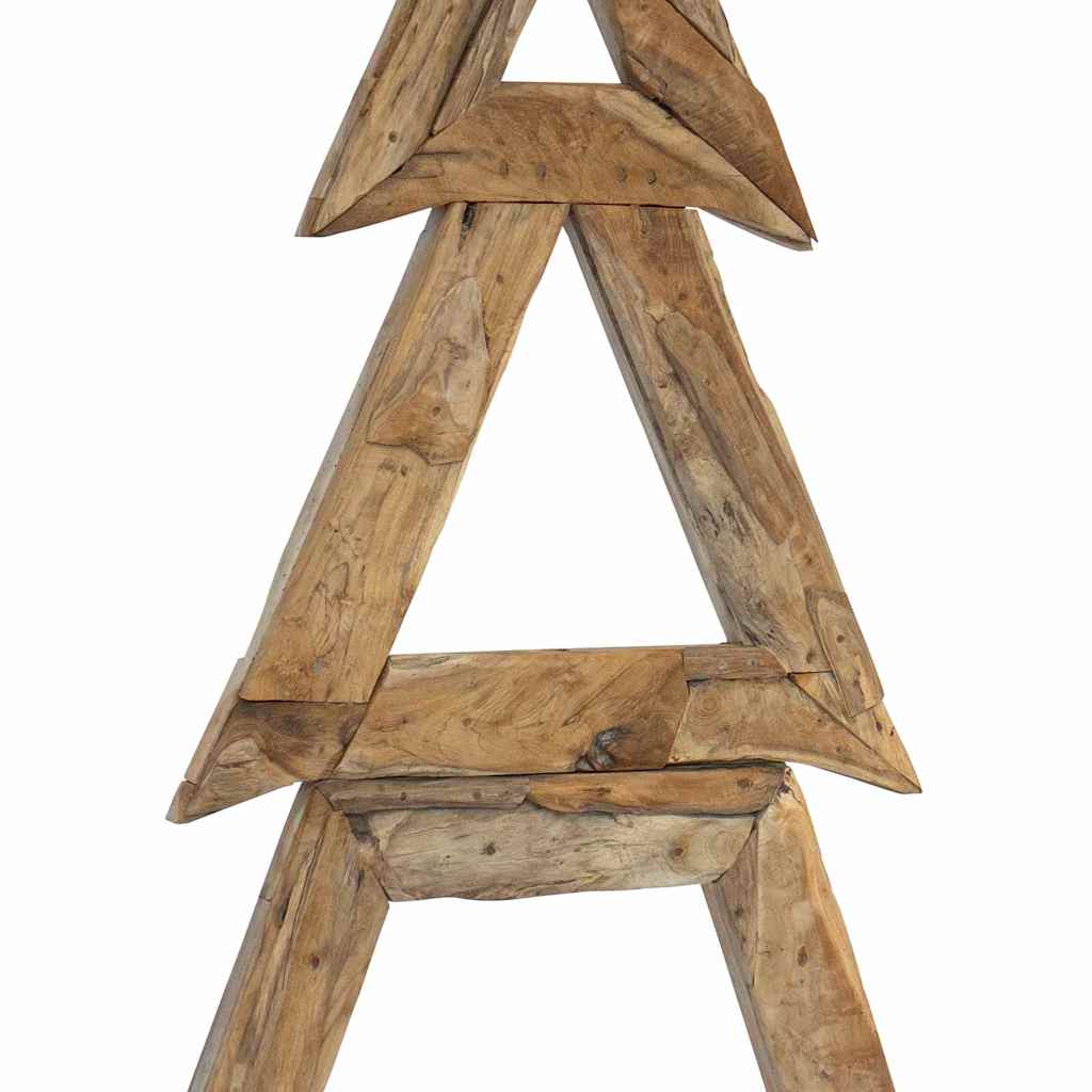 Albero di Natale Marrone 181 cm Legno massello di teak | homemem39