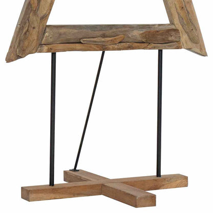 Albero di Natale Marrone 181 cm Legno massello di teak | homemem39