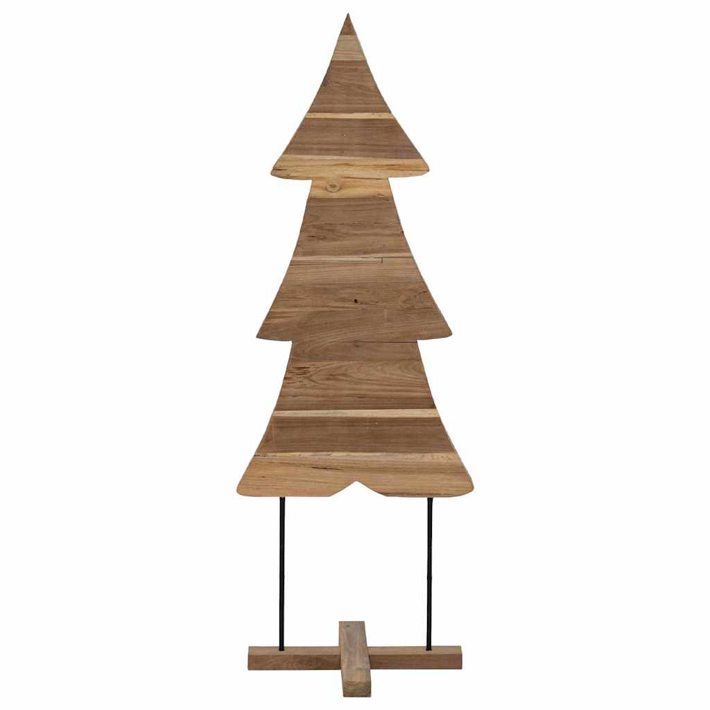 Albero di Natale Marrone 90 cm Legno massello di teak | homemem39