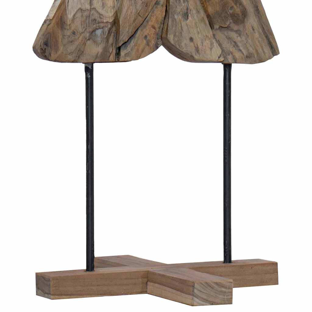 Albero di Natale Marrone 121 cm Legno massello di teak | homemem39
