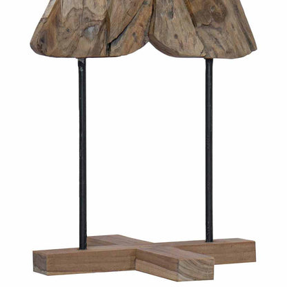 Albero di Natale Marrone 121 cm Legno massello di teak | homemem39
