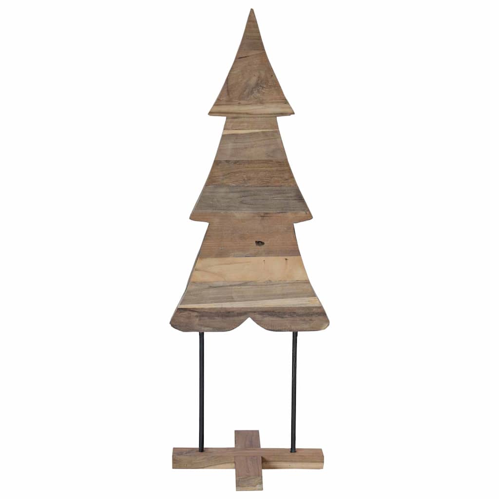 Albero di Natale Marrone 121 cm Legno massello di teak | homemem39